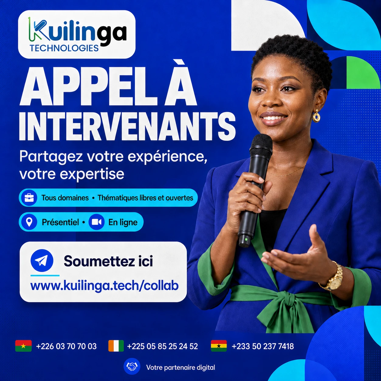 Appel à intervenant